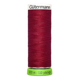 Sew-All rPET Thread #384 CARMINE RED 100m 100% Recycled Polyester