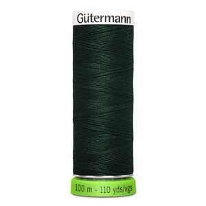 Sew-All rPET Thread #472 DARK FOREST GREEN 100m 100% Recycled Polyester