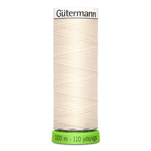 Sew-All rPET Thread #802 ECRU 100m 100% Recycled Polyester