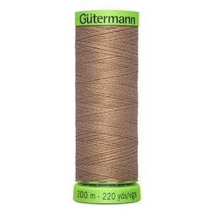 Gutermann Extra Fine Thread #139 SEINNA BROWN, 200m Spool 100% Polyester