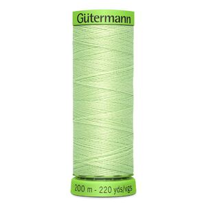 Gutermann Extra Fine Thread #152 VERY LIGHT GREEN, 200m Spool 100% Polyester