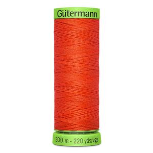 Gutermann Extra Fine Thread #155 ORANGE, 200m Spool 100% Polyester