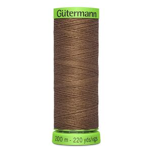 Gutermann Extra Fine Thread #180 MEDIUM LIGHT BROWN, 200m Spool 100% Polyester