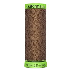 Gutermann Extra Fine Thread #180 MEDIUM LIGHT BROWN, 200m Spool 100% Polyester