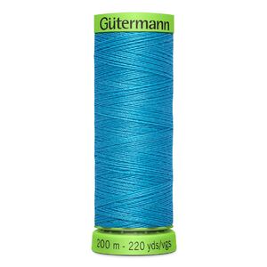 Gutermann Extra Fine Thread #197 LIGHT CARIBBEAN BLUE, 200m Spool 100% Polyester