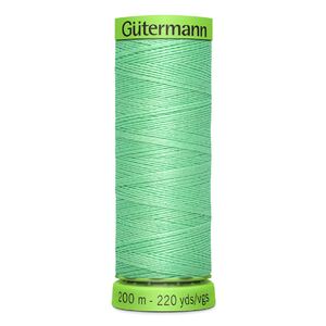 Gutermann Extra Fine Thread #205 VERY LIGHT GREEN, 200m Spool 100% Polyester