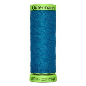 Gutermann Extra Fine Thread #25 DARK PEACOCK BLUE, 200m Spool 100% Polyester
