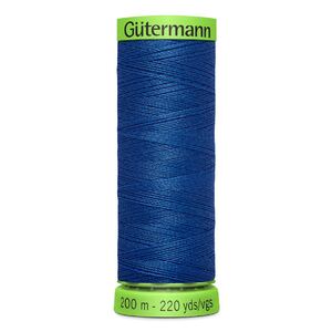 Gutermann Extra Fine Thread #312 VERY DARK CORNFLOWER BLUE, 200m Spool 100% Polyester