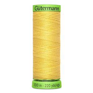 Gutermann Extra Fine Thread #327 PALE DAFFODIL YELLOW, 200m Spool 100% Polyester