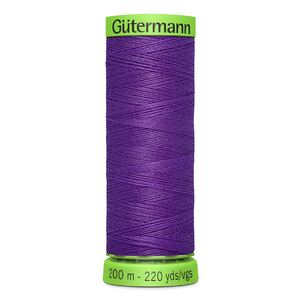 Gutermann Extra Fine Thread #392 DARK VIOLET PURPLE, 200m Spool 100% Polyester