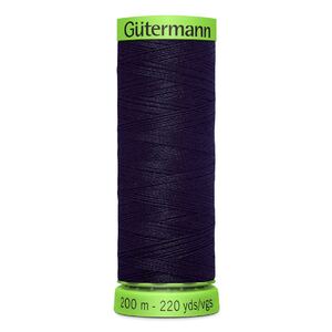 Gutermann Extra Fine Thread #665 ULTRA DARK NAVY BLUE, 200m Spool 100% Polyester