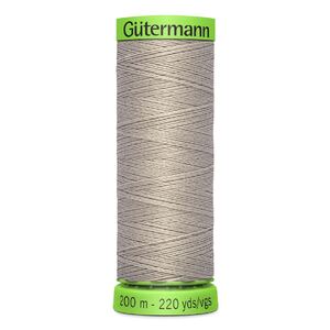 Gutermann Extra Fine Thread #854 BEIGE GREY, 200m Spool 100% Polyester