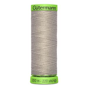 Gutermann Extra Fine Thread #854 BEIGE GREY, 200m Spool 100% Polyester