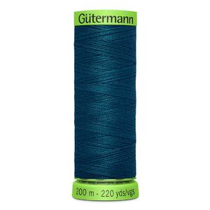 Gutermann Extra Fine Thread #870 VERY DARK TEAL, 200m Spool 100% Polyester