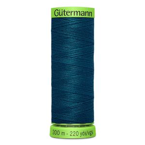 Gutermann Extra Fine Thread #870 VERY DARK TEAL, 200m Spool 100% Polyester
