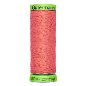 Gutermann Extra Fine Thread #896 APRICOT PINK, 200m Spool 100% Polyester