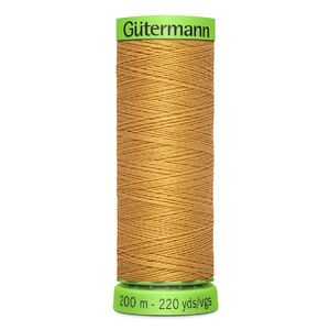 Gutermann Extra Fine Thread #968 GOLD, 200m Spool 100% Polyester