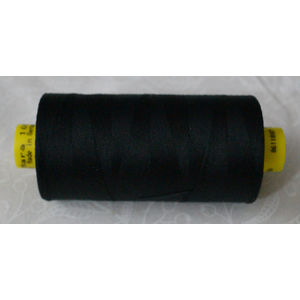 Gutermann MARA 100 #000 BLACK 1000m Spool Micro Core Technology Thread
