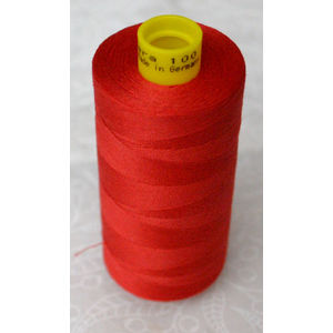 Gutermann MARA 100, Micro Core Technology Thread 1000m, Colour 156 RED