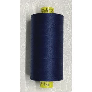 Gutermann MARA 100 #309 DARK DENIM 1000m Micro Core Industrial Thread