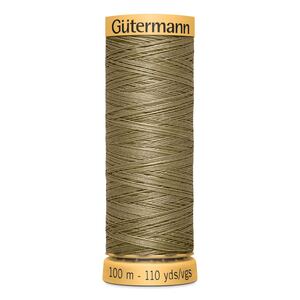 Gutermann 100% Cotton Thread Colour 1015, 100m Spool