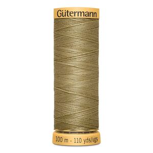 Gutermann 100% Cotton Thread #1026 BEIGE, 100m Spool