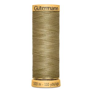 Gutermann 100% Cotton, #1026 BEIGE, 100 Metre Spool
