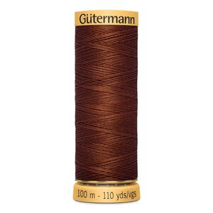 Gutermann 100% Cotton Thread #1833, 100m Spool