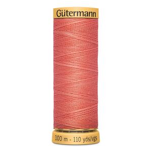 Gutermann 100% Cotton Thread #2166, 100m Spool