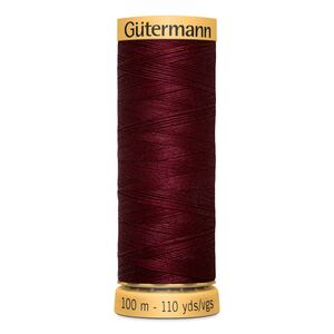 Gutermann 100% Cotton Thread #3022, 100m Spool