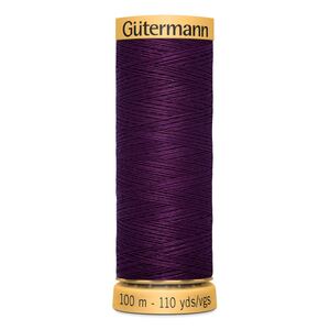 Gutermann 100% Cotton Thread #3832, 100m Spool