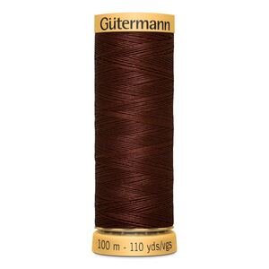Gutermann 100% Cotton Thread #4750, 100m Spool