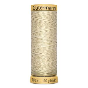 Gutermann 100% Cotton Thread #519, 100m Spool
