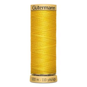 Gutermann 100% Cotton Thread, Colour 588, Per 100m Spool