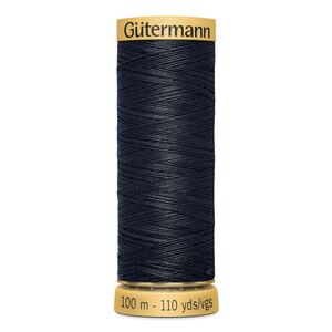 Gutermann 100% Cotton Thread #5902, 100m Spool