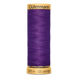 Gutermann 100% Cotton Thread #6150, 100m Spool