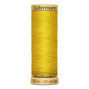 Gutermann 100% Cotton Thread #688, 100m Spool