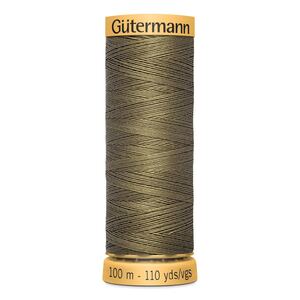 Gutermann 100% Cotton Thread #825, 100m Spool
