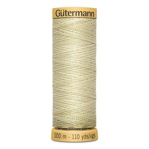 Gutermann 100% Cotton Thread #829, 100m Spool