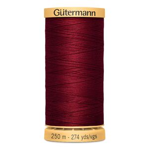Gutermann 100% Cotton Thread, 250m, Colour 2433
