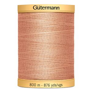 Gutermann Cotton Thread, 800m (876yds), #1938 Salmon