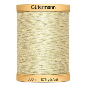 Gutermann Cotton Thread, 800m #828 Vanilla Cream