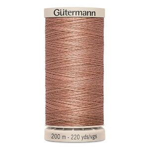 Gutermann Waxed Cotton Quilting Thread 200m Colour 2626 DUSTY ROSE