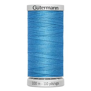 Gutermann Extra Strong Polyester Thread, #197 LIGHT BLUE, M782, 100m Spool