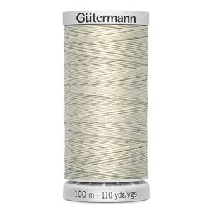 Gutermann Extra Strong Polyester Thread, #299 LIGHT BEIGE GREY, M782, 100m Spool