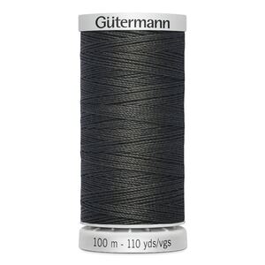 Gutermann Extra Strong Polyester Thread, #36 CHARCOAL GREY, M782, 100m Spool