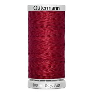 Gutermann Extra Strong Polyester Thread, #46 DARK RED, M782, 100m Spool