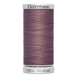 Gutermann Extra Strong Polyester Thread, Colour 52 ANTIQUE MAUVE, 100m Spool
