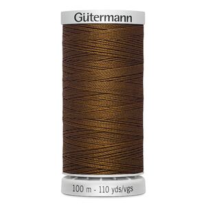 Gutermann Extra Strong Polyester Thread, #650 DARK MAHOGANY, 100m Spool