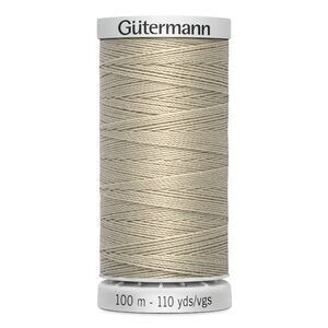 Gutermann Extra Strong Polyester Thread, #722 TAUPE, M782, 100m Spool